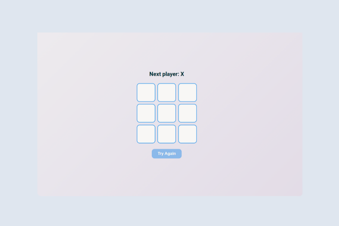 XO Game Web App